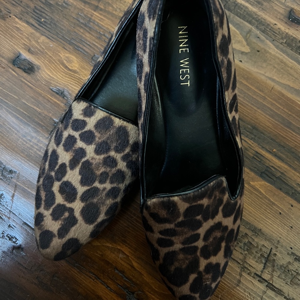 Nine West Cheetah 🐆 Print Flats
